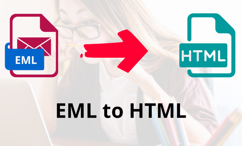 convert eml to html