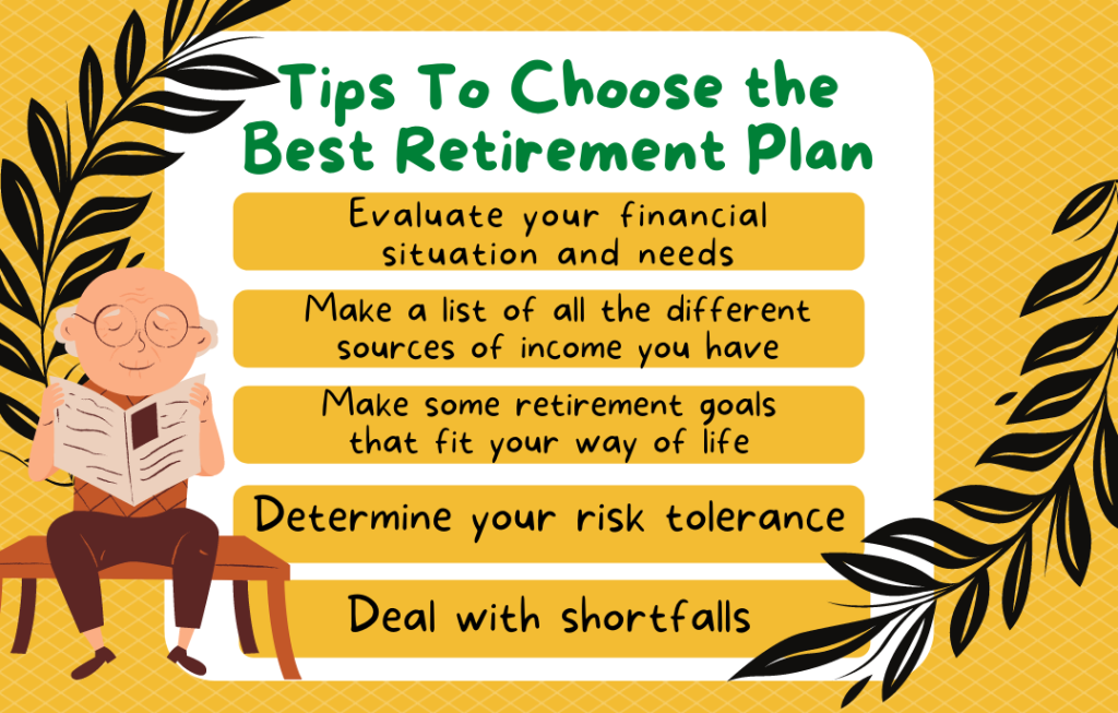 Tips To Choose the Best Retirement Plan