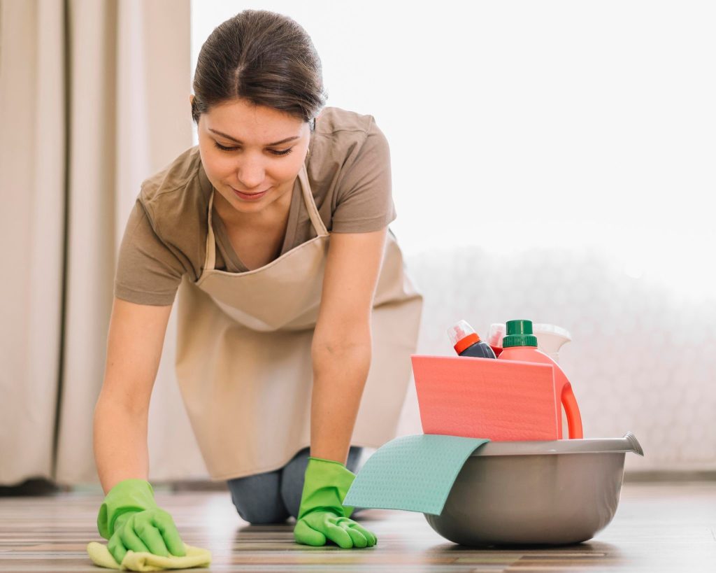 When Using Chemical Floor Cleaners