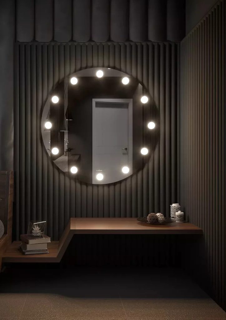 vanity mirror with lights