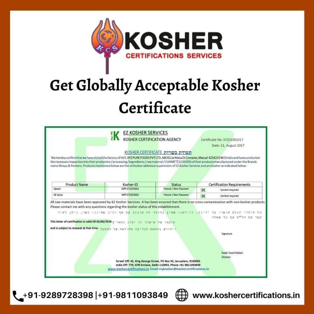 Kosher Certification