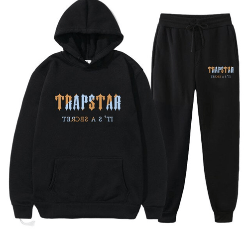 black trapstar tracksuit