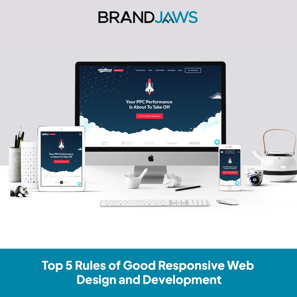 Top 5 Rules of Good Responsive Web Design and Development